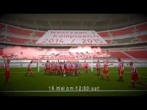 vvvWestzaan3 kampioen 2014-2015