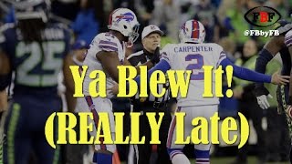 LISTEN: Was Super-Late Whistle Cause for Sherman-Carpenter MNF Collision?