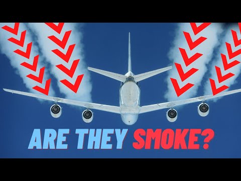Why Do Planes Leave Trails In The Sky?