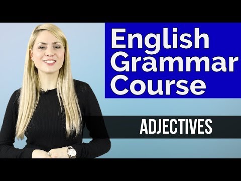 ADJECTIVES | Basic English Grammar Course
