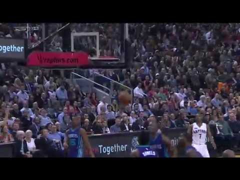 Raptors Highlights: Lowry For Three - April 15, 2015