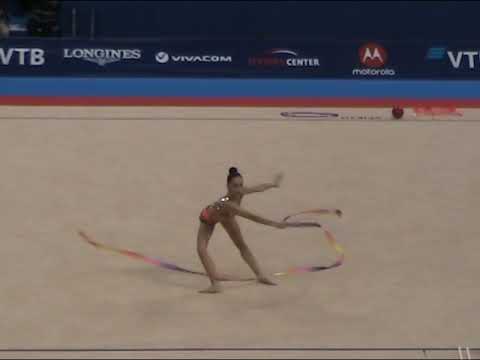 Alina Adilkhanova Ribbon  World Championships 2018 AA Final