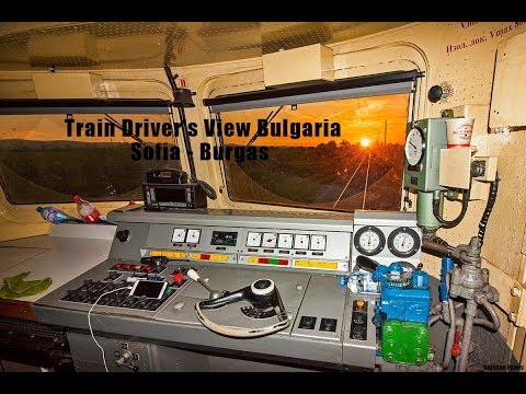 🚆 Train Driver's View Bulgaria: BDZ ⚡44 155 - Sofia - Burgas, sub-Balkan railway for 13 minutes