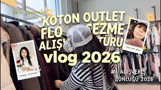🛍️ KOTON OUTLET ALIŞVERİŞ TURU! 😍 CEKET, PANTOLON VE ELBİSE DENEDİM | FİLO’DA UZ