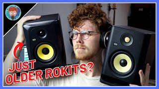 Video thumbnail for KRK Rokit 5 G4s vs Classic 5s - Is There Actually a Difference? (Studio Monitor Review) by AudioHaze