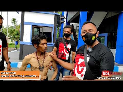 THIS ODGJ IS LIKE THIS BECAUSE HE DOESN'T KNOW AND DOESN'T KNOW WHO IS THINKING ABOUT IT, SO HE I...