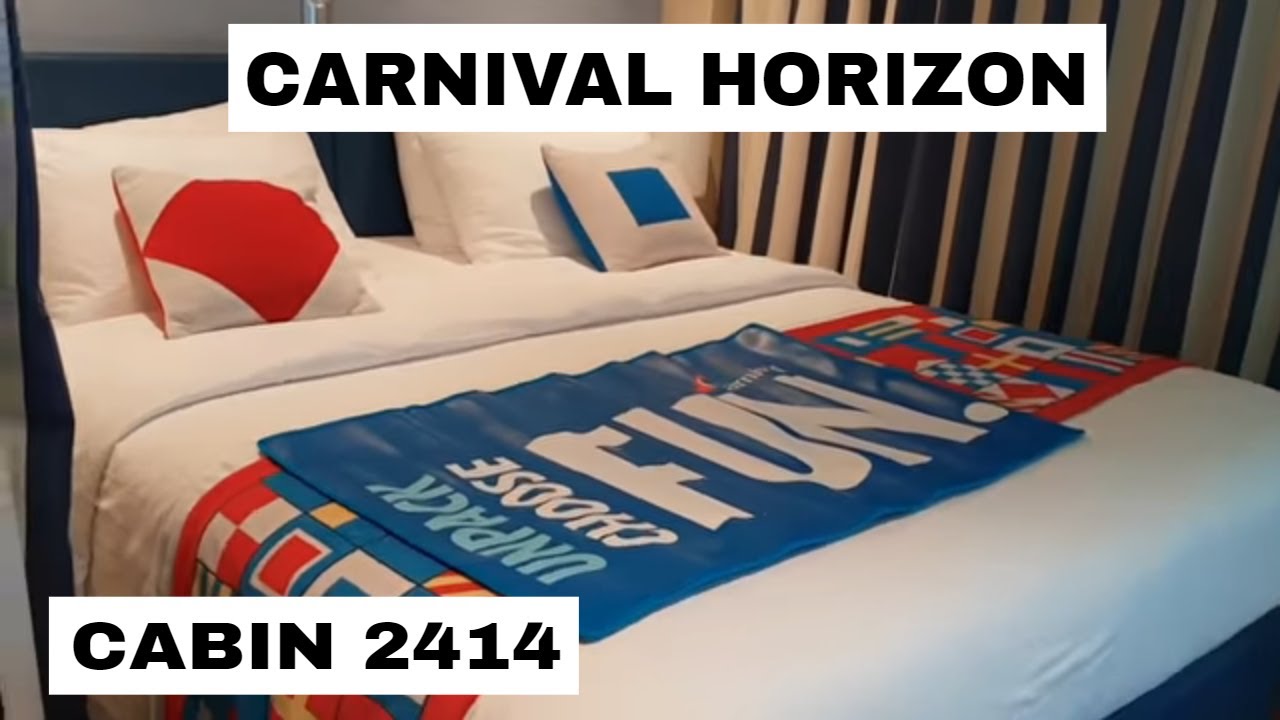 Carnival Horizon - Cabin 2414 - Video 1