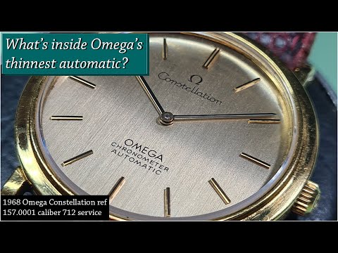 What's inside Omega's thinnest automatic?
