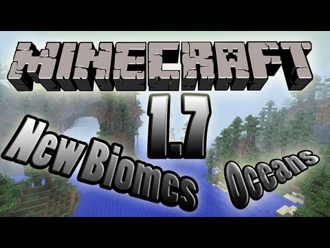 Mind-Blowing Minecraft 1.7 Biomes & Ocean Update!
