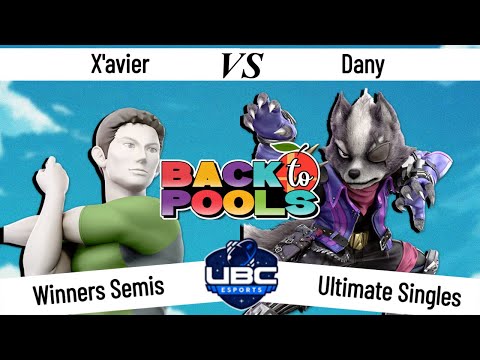 Back To Pools - Winners Semi Final - X'avier (Wii Fit Trainer) Vs. Dany (Wolf) - SSBU