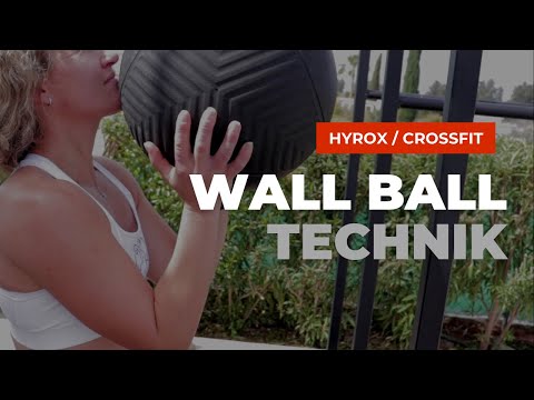 Verbessere Deine Wall Ball Technik für Hyrox & CrossFit