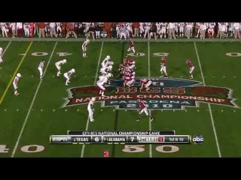 2009 BCS National Championship - #2 Texas vs. #1 Alabama (HD)
