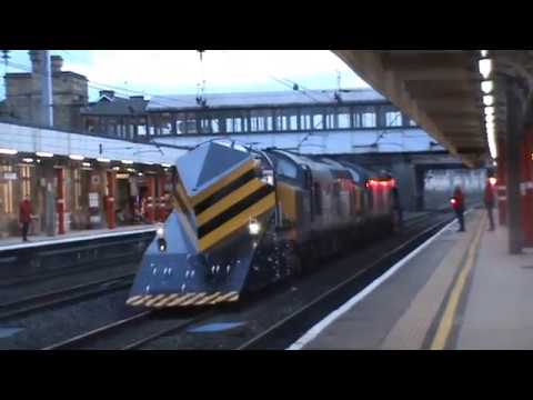 3rdApr19 Snowplow with 37218+37059