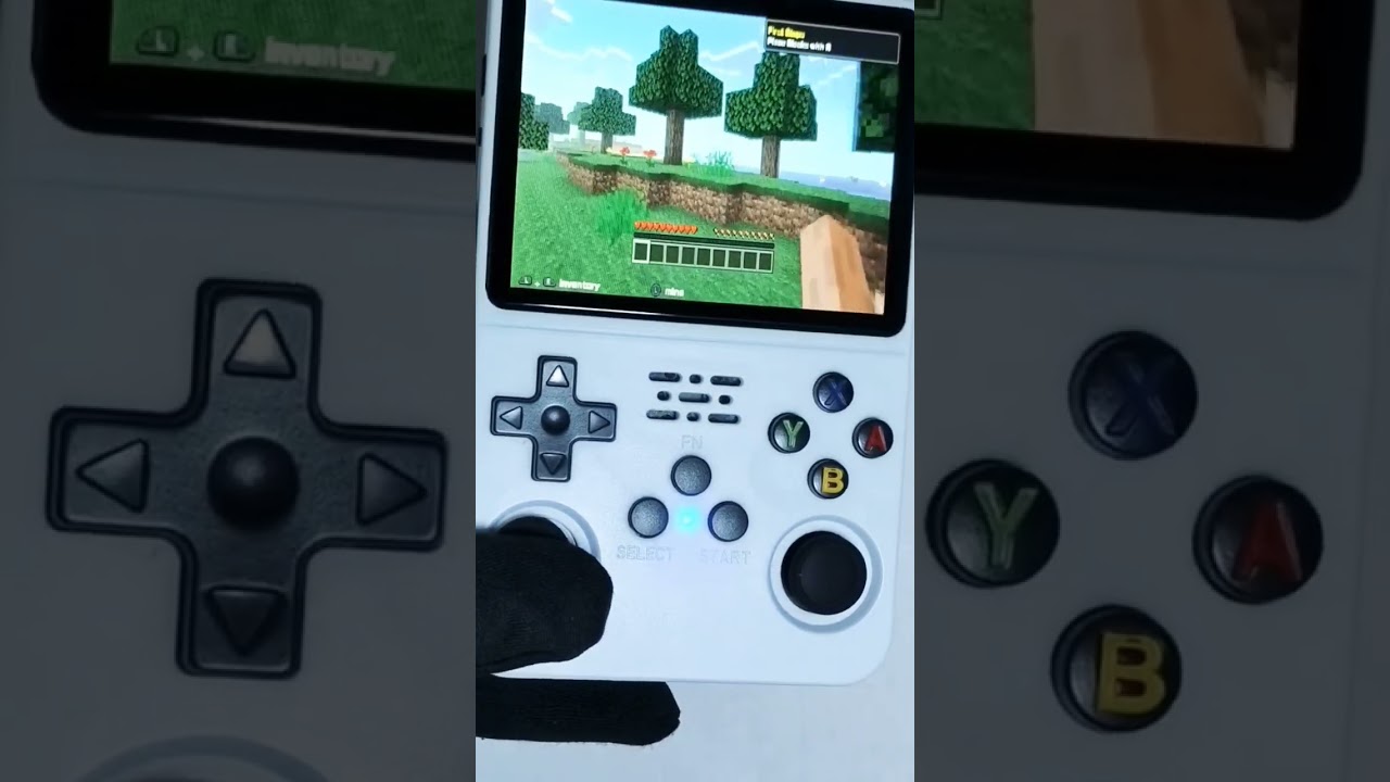 R36s Minecraft #viral #minecraft #gaming #retroconsole #retrogaming #viralvideo #game #giveaway