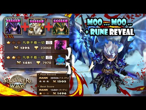 He left me with ONLY 15 SWORDS. Hope it HELPS for PICK & BAN | Summoners War Ragdoll Leo Chow Combo