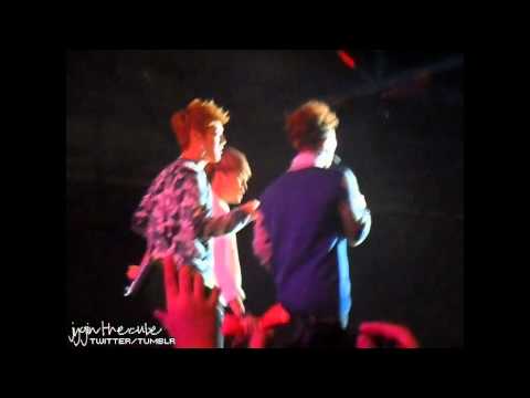 [FANCAM] BEAST - 안을까말까 (Should I Hug Or Not) @ 120303 Beautiful Show SG
