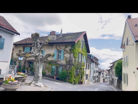 Secret reveal why Switzerland is so clean, and a tour in Aubonne village where I live.
