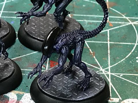 Painting Juvenile Aliens