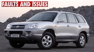 Hyundai Santa Fe SM 2001—2006 Common Faults