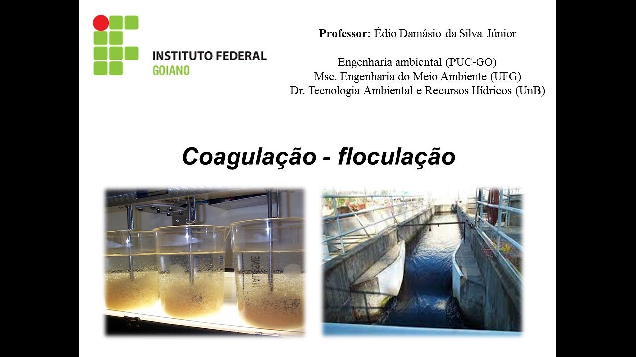 Coagulação - floculação