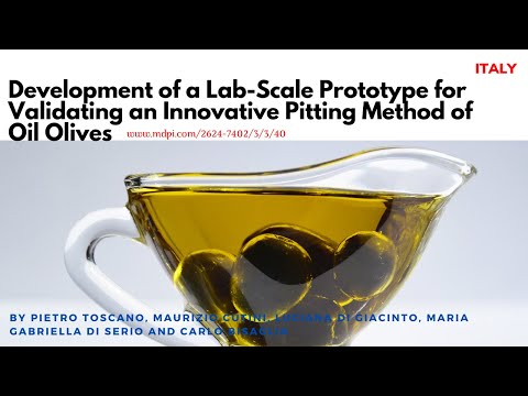 Pitting Method of Oil Olives - Science News and Research News