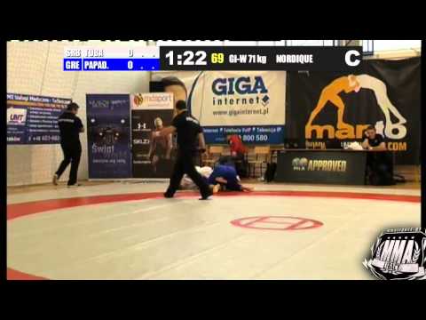 Μαρία Παπαδοπούλου Vs A. Tuba (SRB) - Gi - Fila World 2012