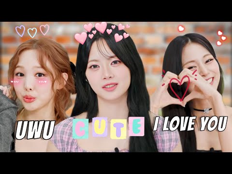 EUNCHAE cute and funny interactions with TWICE