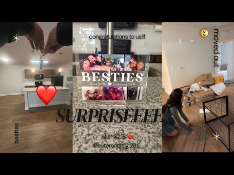 ME & MY BSF GOT OUR FIRST APARTMENT TG AT 18!