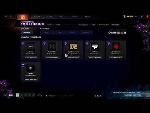 Dota 2 Ti9 Qualifiers Prediction 2019 (ACCURATE)