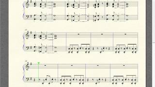 Wrestling Piano Theme Sheet Music - &quot;Bad Boy&quot; (Razor Ramon WWE Theme)