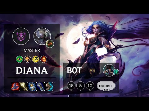 Diana Bot vs Caitlyn - BR Master Patch 10.15