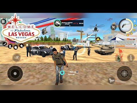 Playing as Ukrainian soldier in Vegas Crime Simulator 2 | Android GamePlay