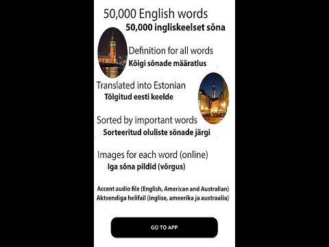 English estonian dictionary