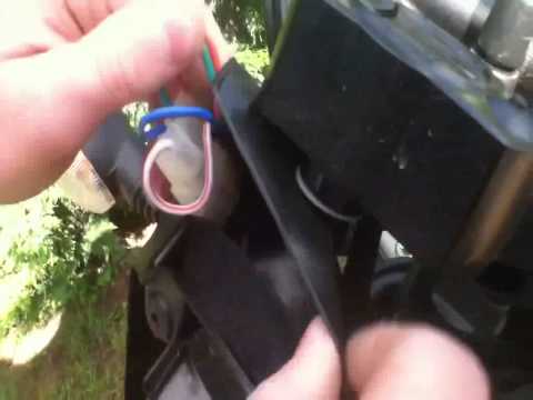 comment demarrer une moto a la poussette