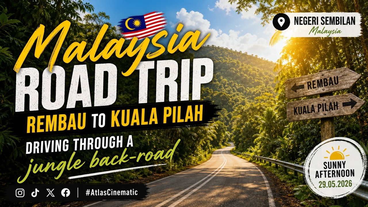 Malaysia Road Trip | Rembau to Kuala Pilah | Travelogue @AtlasCinematicTravel