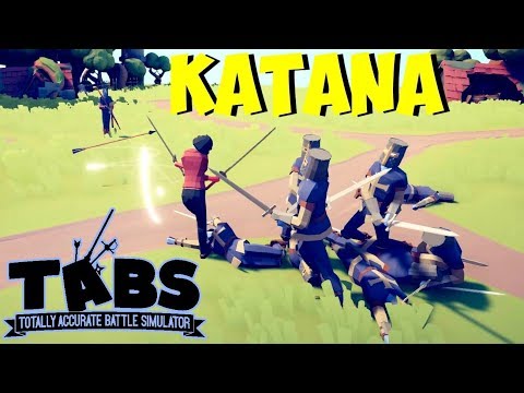 The Teacher vs Every Unit (Katana + Sword Edition) 1v1 + Bonus - TABS MODDED