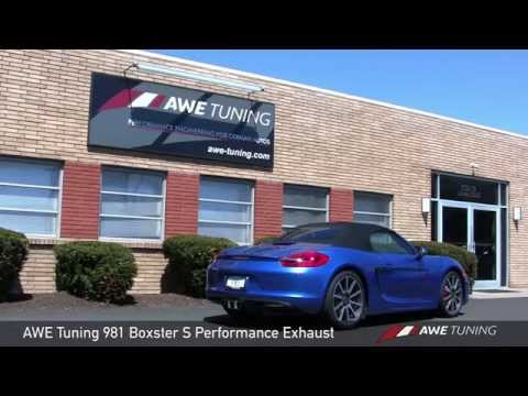 AWE Tuning - Porsche 981 Boxster S Performance Exhaust