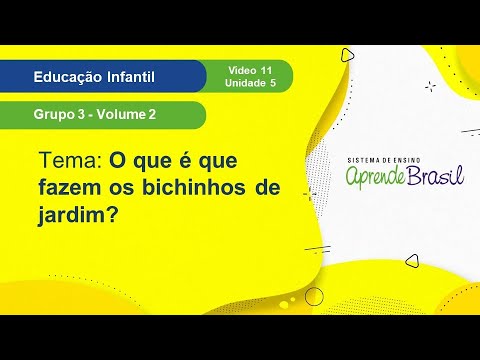 G3 - Volume 2 - O que é que fazem os bichinhos de jardim?