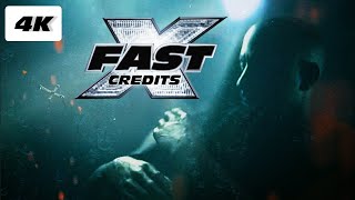 FAST X CREDITS 4K - Racing In Hell (Won´t Back Do