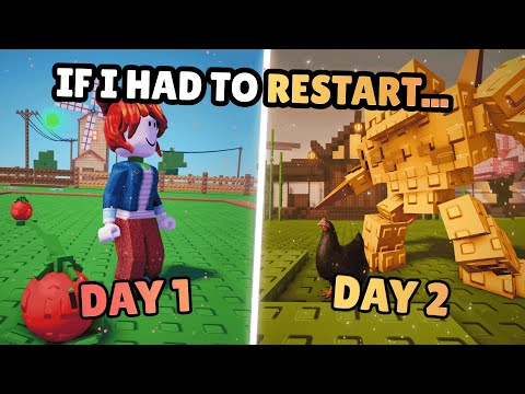 I Restarted Garden Tower Defense as a Beginner