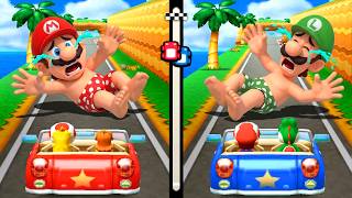【マリオパーティ3DS】すべてのレーシングミニゲーム ピーチ VS デイジー VS マリオ VS ヨッシー