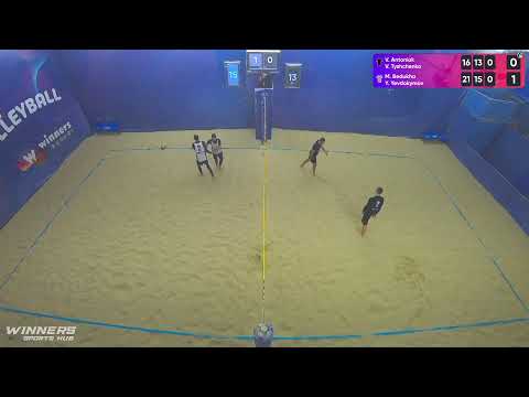 13:25 V. Antoniuk / V. Tyshchenko - M. Bedukha / Y. Yevdokymov 14.01.2023 | Winners Beach Volleyball