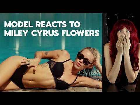 Model Reacts to Miley Cyrus Flowers - Model Talk Episode 2