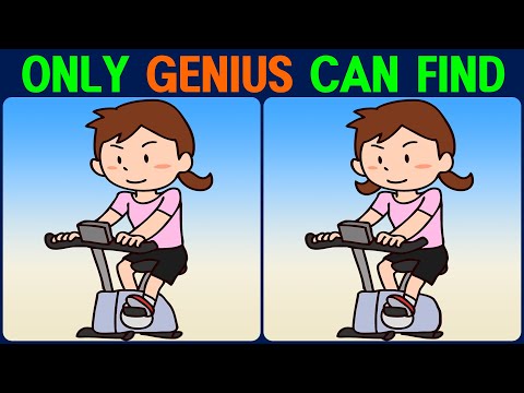 Brain exercise quiz! Find the difference │ Sweet concentration time!