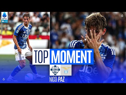 Nico Paz Is Unplayable! | Top Moment | Como-Lazio | Serie A 2025/26