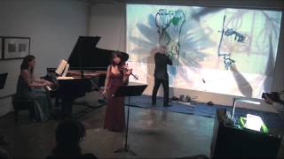 Szymanowski La Fontaine d'Aréthuse: Lynn Kuo, violin; Erika Crinò, piano; Daisuke Takeya, painter