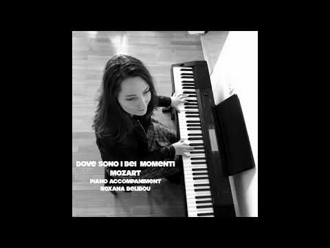 Mozart-Dove Sono I Bei Momenti-Piano Accompaniment Karaoke