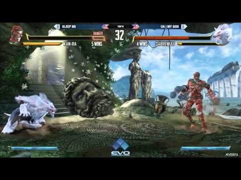 Epic Comeback at EVO 2015 Sleep (Kan-ra) vs Mygod (Sabrewulf) - Killer Instinct