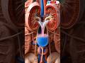 How Kidneys Filter Blood Produce Urine 3D Medical Animation Kidneyfunction Shorts Humanbody
