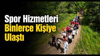 Spor Hizmetleri Binlerce Kişiye Ulaştı